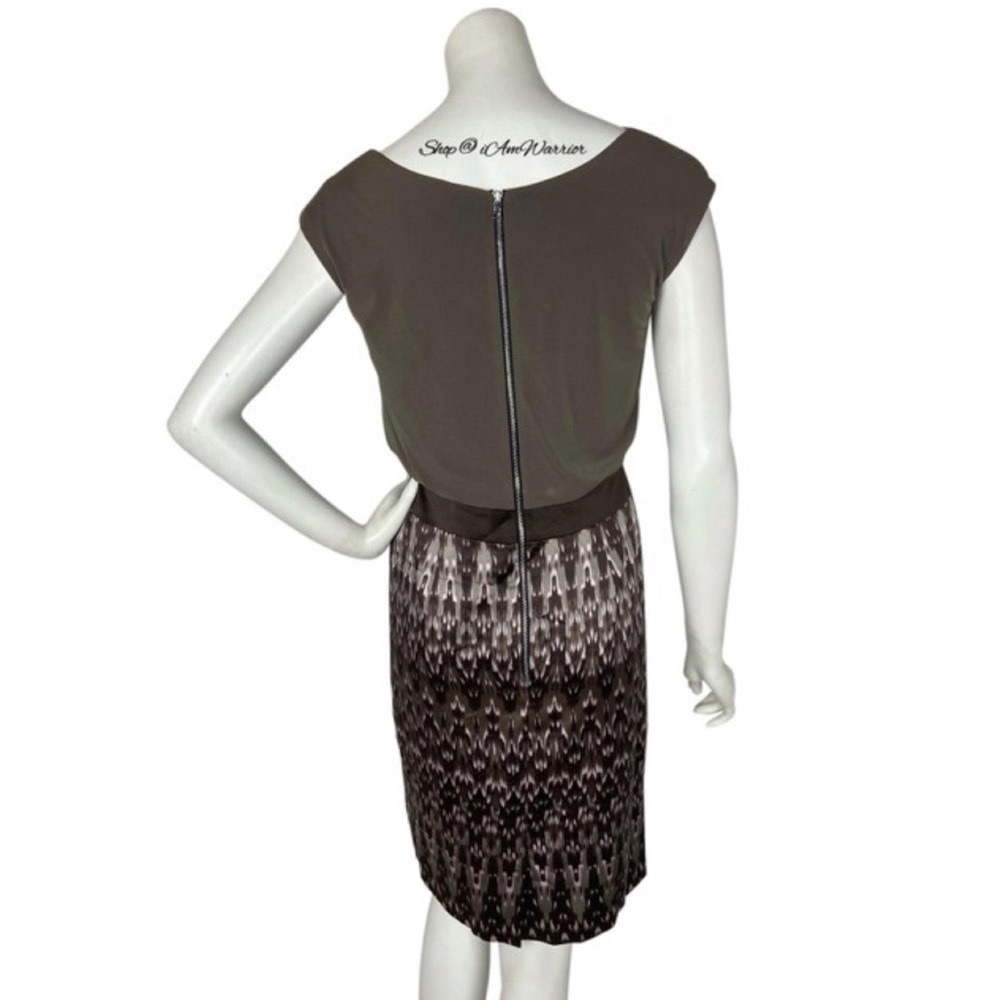 Suzi Chin NWT draped twist shoulder dress *shop@iamwarrior - Picture 3 of 9